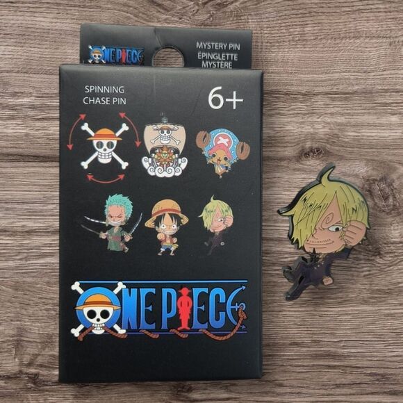Loungefly One Piece Chibi Sanji Blind Box Enamel Pin - Picture 1 of 2